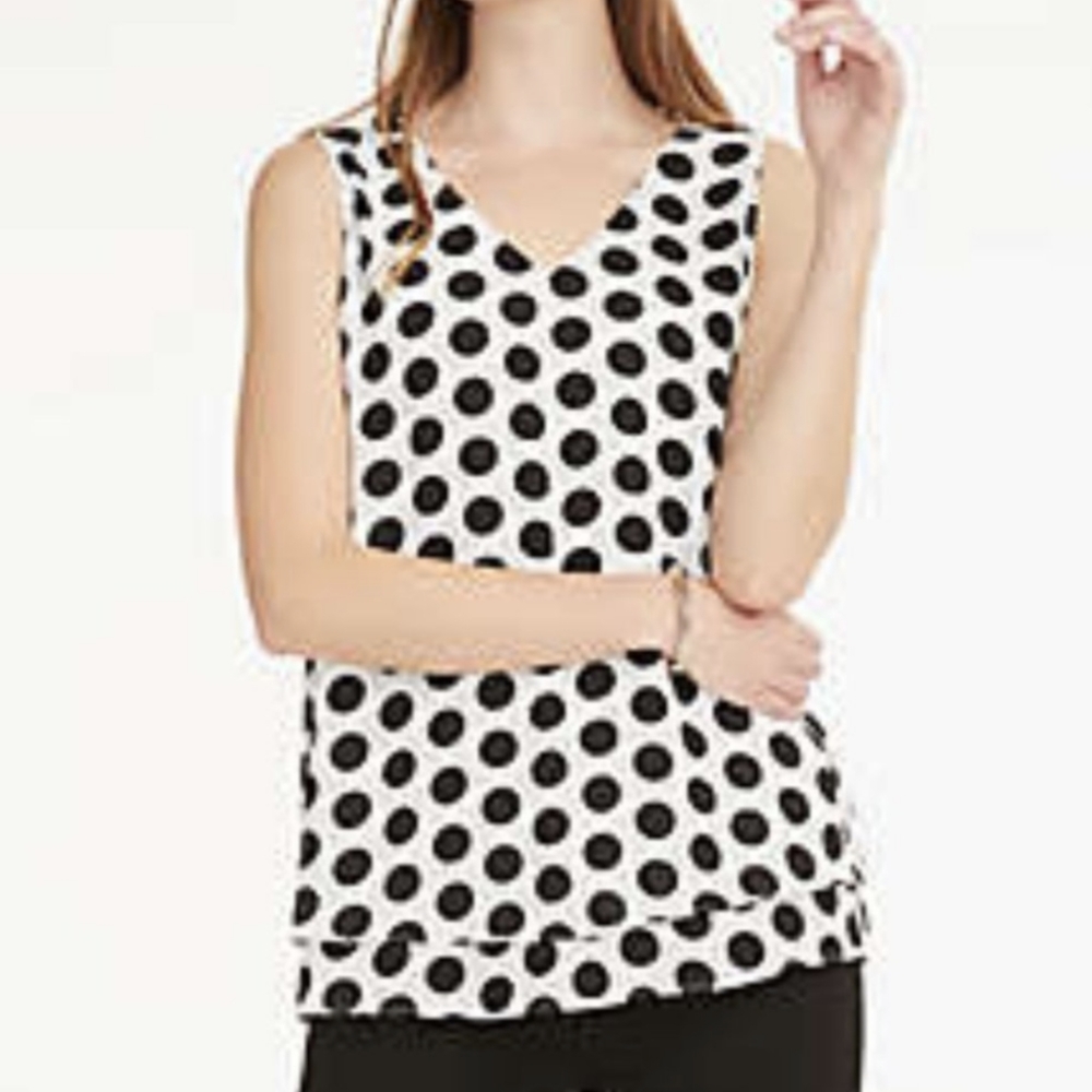 Ann Taylor Factory Polkadot Tank